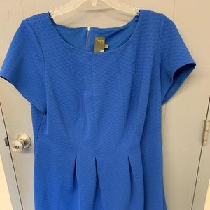 A-line blue Taylor dress- gives great shape! 20w